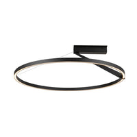 Kuzco Lighting - SF27731-BK-3WCCT-UNV - LED Semi-Flush Mount - Roda - Black