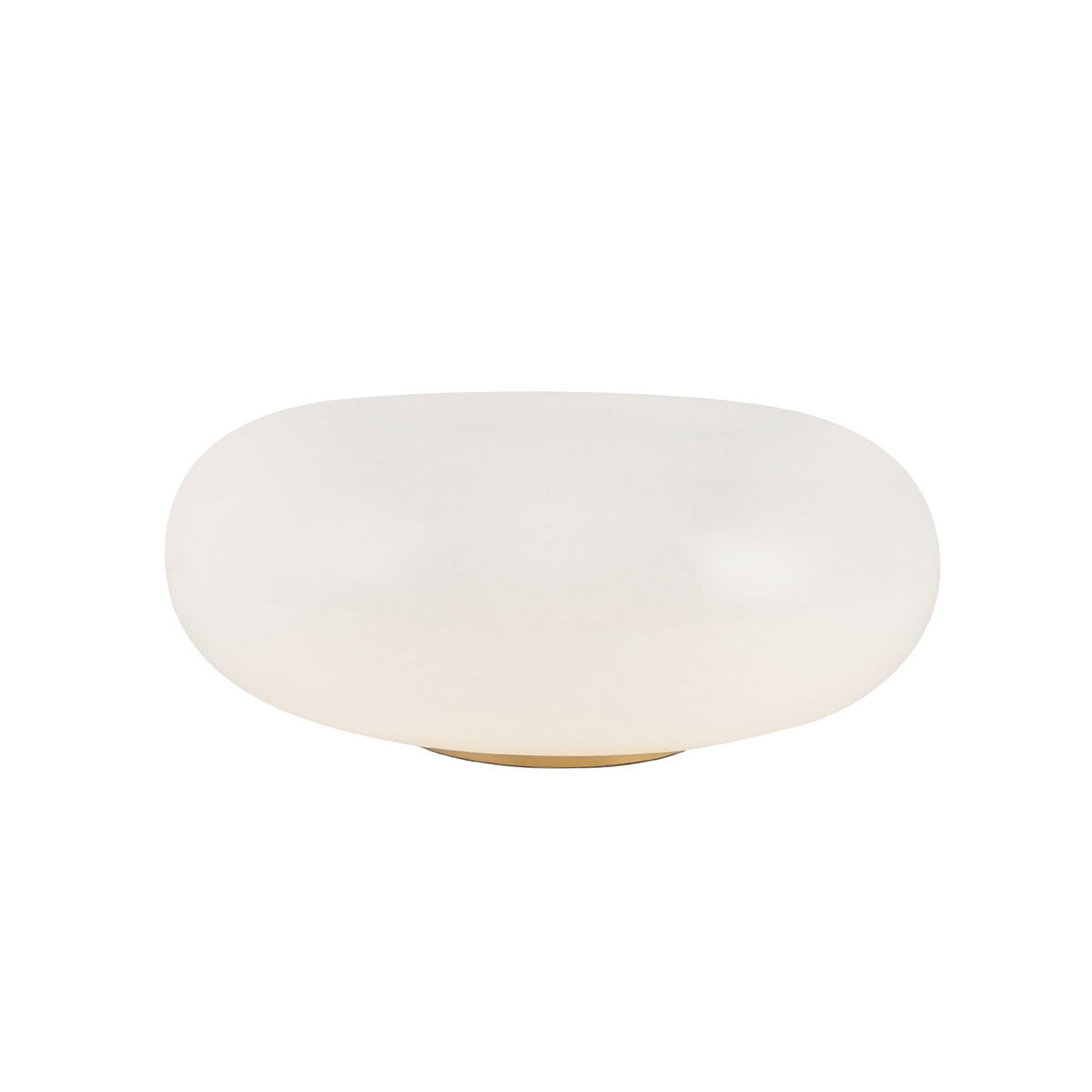 Kuzco Lighting - TL12413-VB/OP - LED Table Lamp - Nimbus - Vintage Brass/Opal Glass