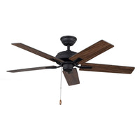 Kuzco Lighting - CF78752-MB-NLP - 52"Ceiling Fan - Erikson - Matte Black