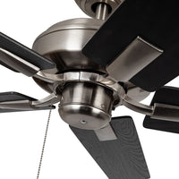 Kuzco Lighting - CF78752-BN-NLP - 52"Ceiling Fan - Erikson - Brushed Nickel