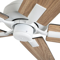 Kuzco Lighting - CF78752-WH-NLW - 52"Ceiling Fan - Erikson - White