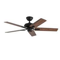 Kuzco Lighting - CF78752-MB-NLW - 52"Ceiling Fan - Erikson - Matte Black