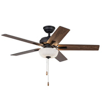 Kuzco Lighting - CF78752-MB-LKP - 52"Ceiling Fan - Erikson - Matte Black