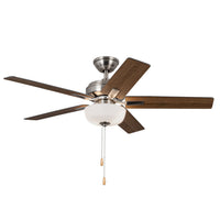 Kuzco Lighting - CF78752-BN-LKP - 52"Ceiling Fan - Erikson - Brushed Nickel