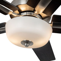 Kuzco Lighting - CF78752-BN-LKW - 52"Ceiling Fan - Erikson - Brushed Nickel