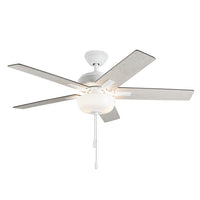 Kuzco Lighting - CF78752-WH-LKP - 52"Ceiling Fan - Erikson - White