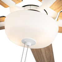 Kuzco Lighting - CF78752-WH-LKP - 52"Ceiling Fan - Erikson - White