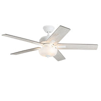 Kuzco Lighting - CF78752-WH-LKW - 52"Ceiling Fan - Erikson - White