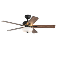 Kuzco Lighting - CF78752-MB-LKW - 52"Ceiling Fan - Erikson - Matte Black