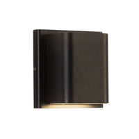 Kuzco Lighting - AT48403-BK-UNV-3CCT - LED All terior Wall - Tolan - Black