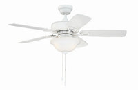Craftmade - TCE42W5C1-C - 42" Ceiling Fan - Twist N Click - White