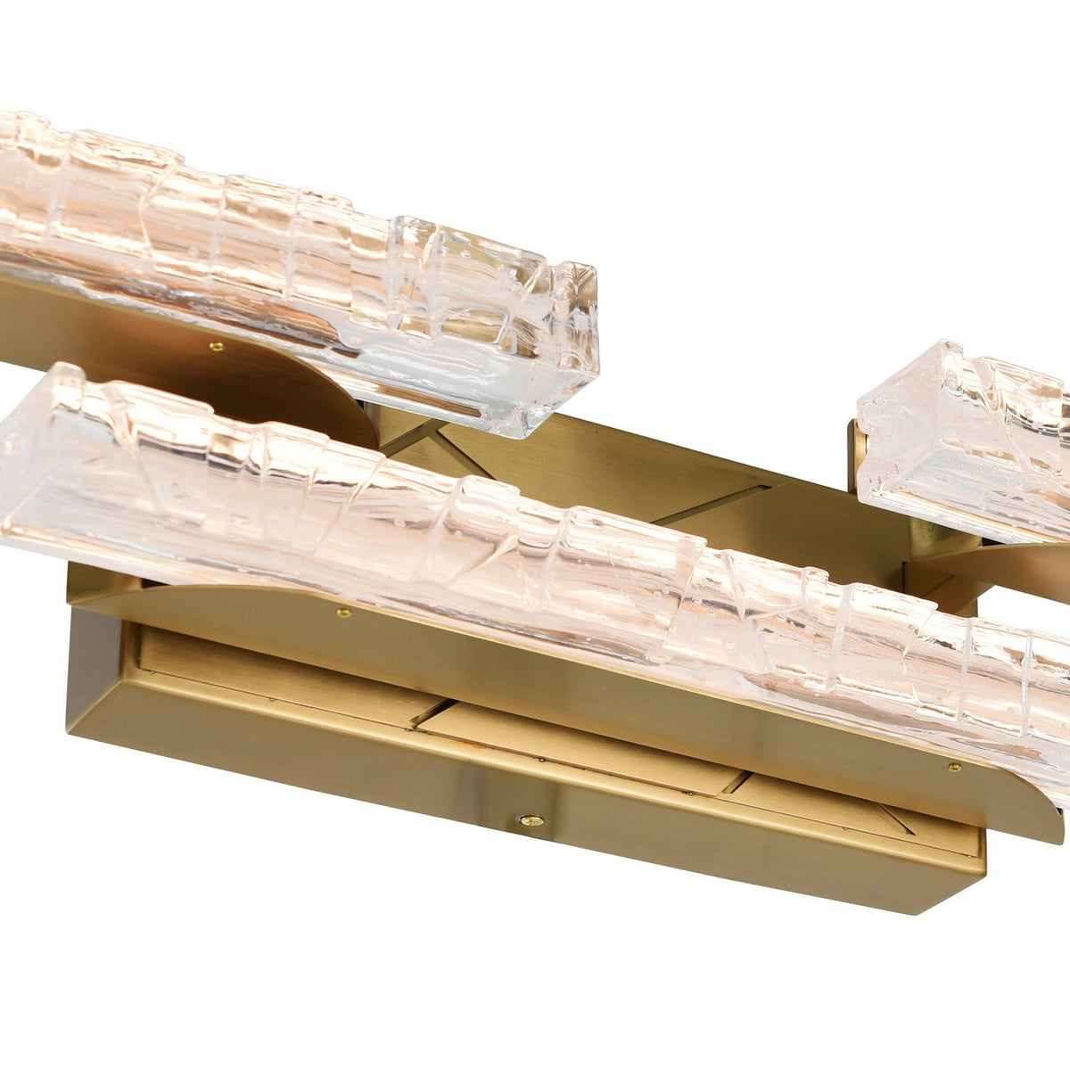 CWI Lighting - 1586W36-3-624 - LED Vanity Light - Valira - Brass