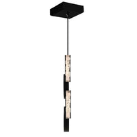 CWI Lighting - 1715P8-4-101 - LED Mini Pendant - Moon - Black