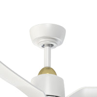 Kuzco Lighting - CF92942-BG/WH - 42"Ceiling Fan - Hugo - Brushed Gold/Matte White