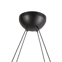 Kuzco Lighting - CH13922-UBCR-UNV - LED Chandelier - Taurus - Urban Bronze/Clear Ribbed Glass