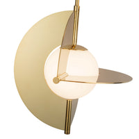 Kuzco Lighting - CH65127-MRB/OP-UNV - LED Chandelier - Scorpio - Metallic Brass/Opal Glass