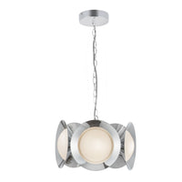 Kuzco Lighting - CH77916-CH/OP-UNV - LED Chandelier - Cleo - Chrome/Opal Glass