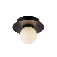 Kuzco Lighting - FM15506-BK-UNV - LED Flush Mount - Elixir - Black
