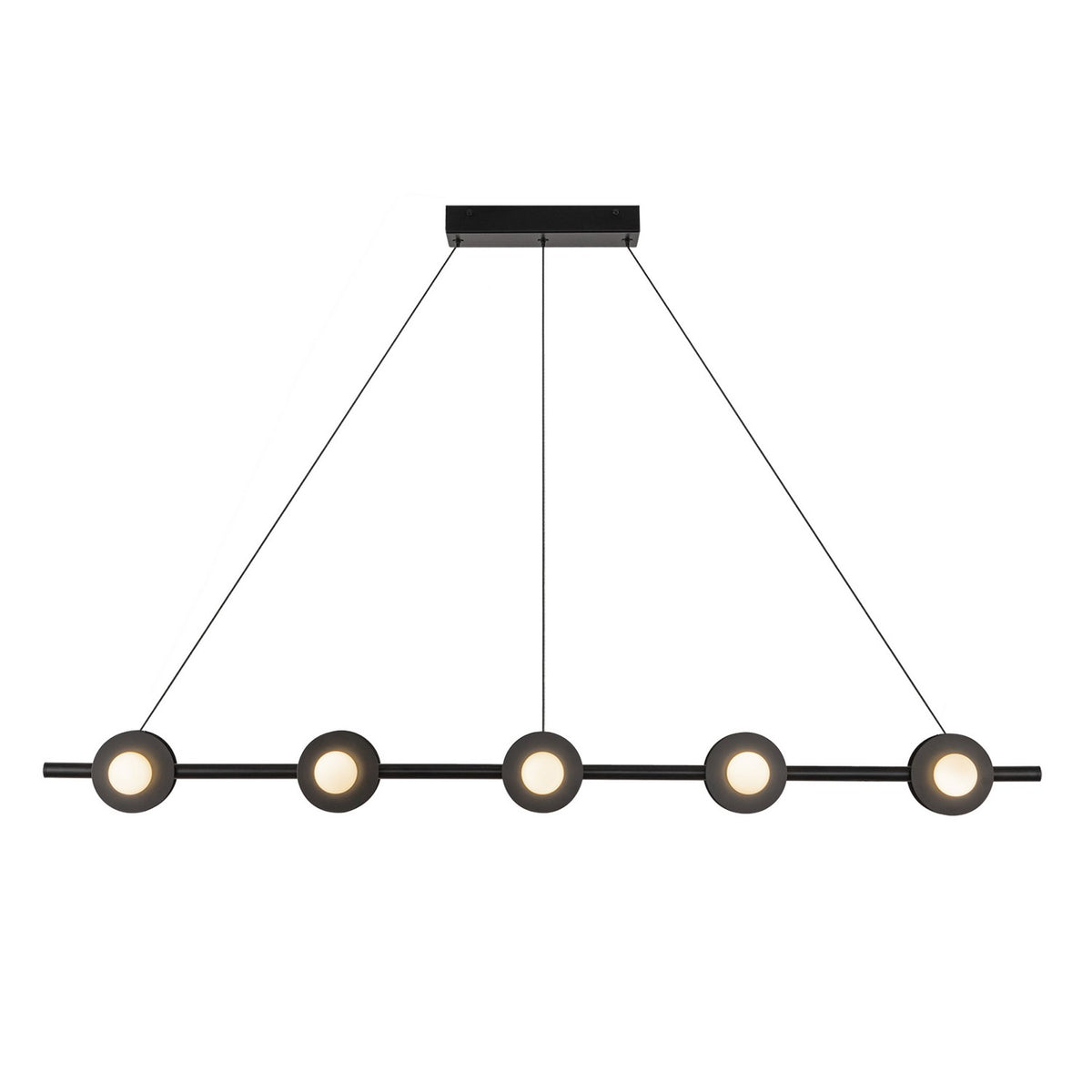 Kuzco Lighting - LP15548-BK-UNV - LED Linear Pendant - Elixir - Black