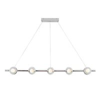 Kuzco Lighting - LP15548-CH-UNV - LED Linear Pendant - Elixir - Chrome