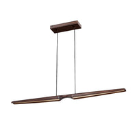 Kuzco Lighting - LP21647-WT-UNV - LED Linear Pendant - Dakota - Walnut