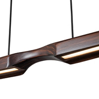 Kuzco Lighting - LP21647-WT-UNV - LED Linear Pendant - Dakota - Walnut