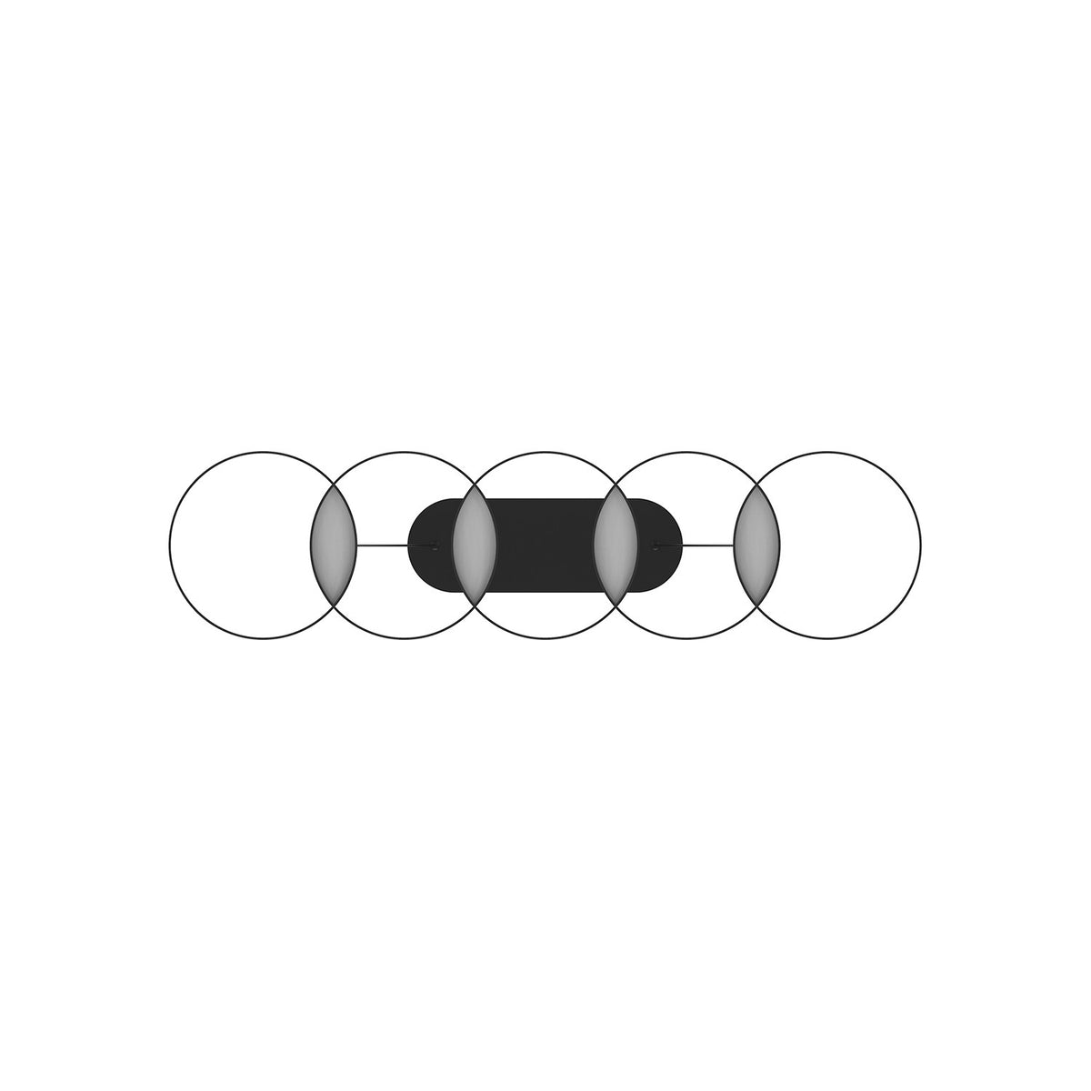 Kuzco Lighting - LP90838-BK-UNV - LED Linear Pendant - Maestro - Black