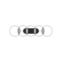 Kuzco Lighting - LP90838-BK-UNV - LED Linear Pendant - Maestro - Black