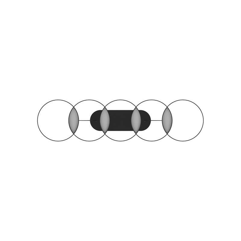 Kuzco Lighting - LP90838-BK-UNV - LED Linear Pendant - Maestro - Black