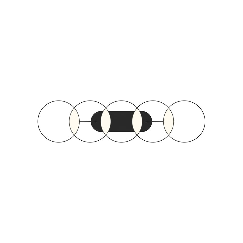 Kuzco Lighting - LP90838-BK-UNV - LED Linear Pendant - Maestro - Black