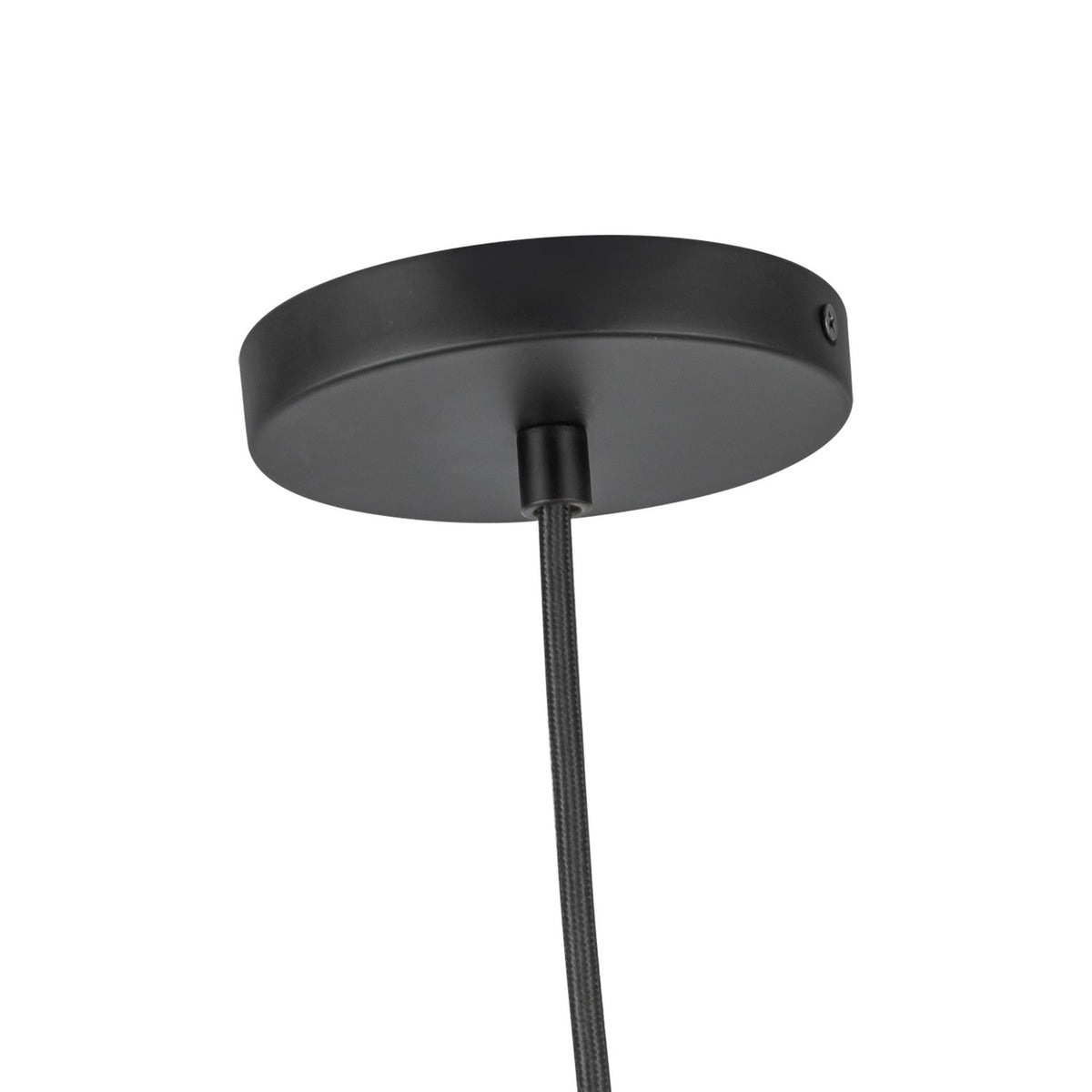 Kuzco Lighting - PD34216-BK/OP - One Light Pendant - Marco - Black/Opal Glass
