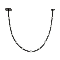 Kuzco Lighting - PD39310-BK/OP-UNV-010 - LED Pendant - Corda - Black/Opal Glass