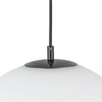 Kuzco Lighting - PD43212-BK/OP-5CCT-UNV - LED Pendant - Marco - Black/Opal Glass