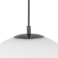 Kuzco Lighting - PD43216-BK/OP-5CCT-UNV - LED Pendant - Marco - Black/Opal Glass