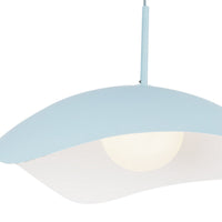 Kuzco Lighting - PD55922-CER - One Light Pendant - Kirby - Cerulean