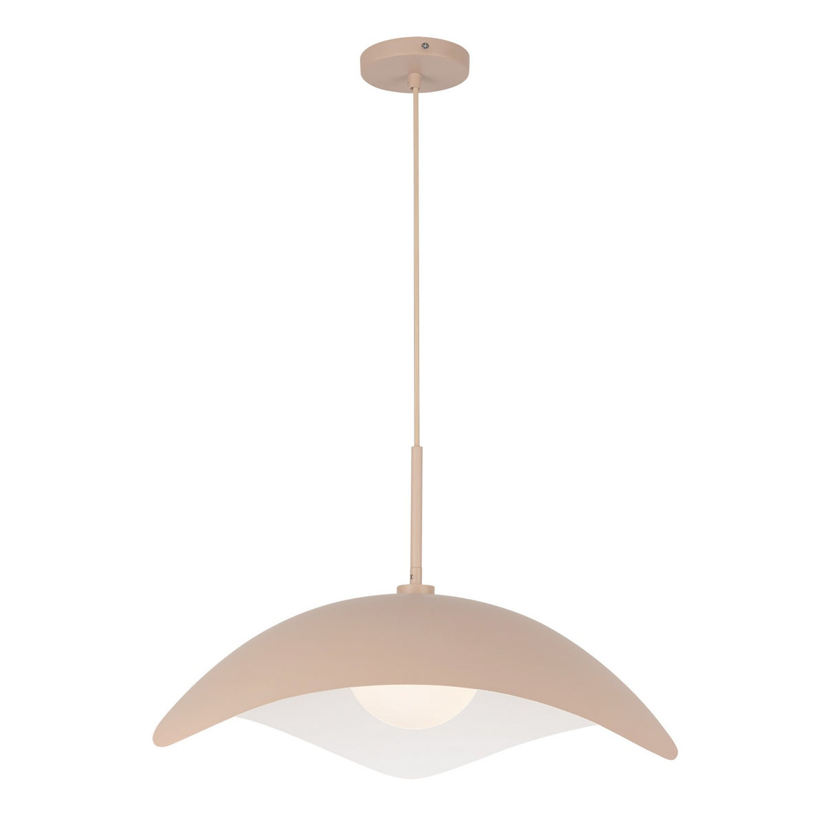Kuzco Lighting - PD55922-PEC - One Light Pendant - Kirby - Peach