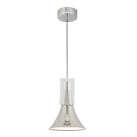 Kuzco Lighting - PD94108-PN/CC-UNV - LED Pendant - Floe - Polished Nickel/Clear Crystal