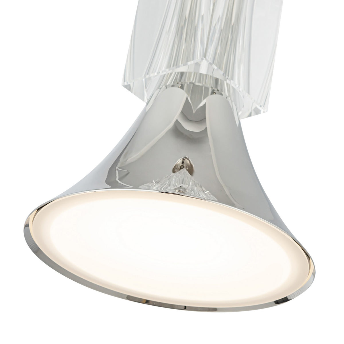 Kuzco Lighting - PD94108-PN/CC-UNV - LED Pendant - Floe - Polished Nickel/Clear Crystal