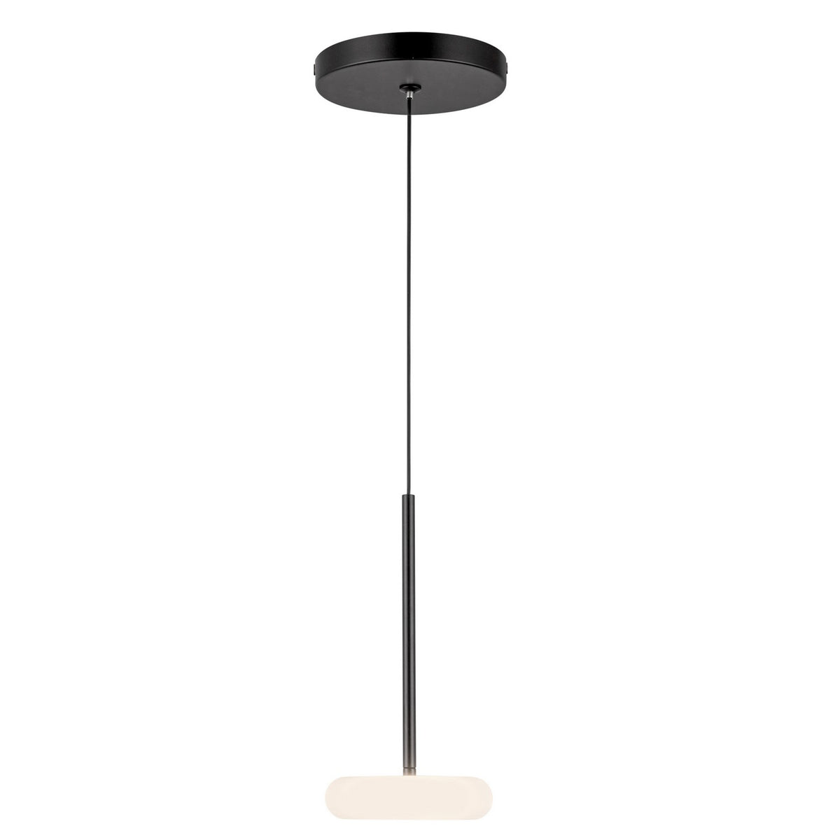 Kuzco Lighting - PD97204-BK/FR - LED Pendant - Stephord - Black/Frosted Glass