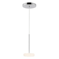 Kuzco Lighting - PD97204-CH/FR - LED Pendant - Stephord - Chrome/Frosted Glass