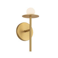 Kuzco Lighting - WS15504-BG-UNV - LED Wall Sconce - Elixir - Brushed Gold