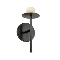 Kuzco Lighting - WS15504-BK-UNV - LED Wall Sconce - Elixir - Black
