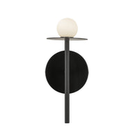 Kuzco Lighting - WS15504-BK-UNV - LED Wall Sconce - Elixir - Black