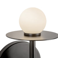 Kuzco Lighting - WS15504-BK-UNV - LED Wall Sconce - Elixir - Black