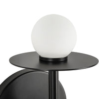 Kuzco Lighting - WS15504-BK-UNV - LED Wall Sconce - Elixir - Black