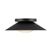 Kuzco Lighting - WS77909-BK/OP - LED Wall Sconce - Cleo - Black/Opal Glass