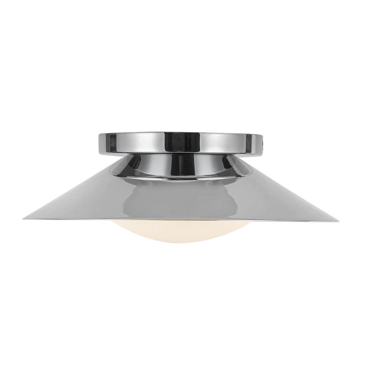 Kuzco Lighting - WS77909-CH/OP - LED Wall Sconce - Cleo - Chrome/Opal Glass