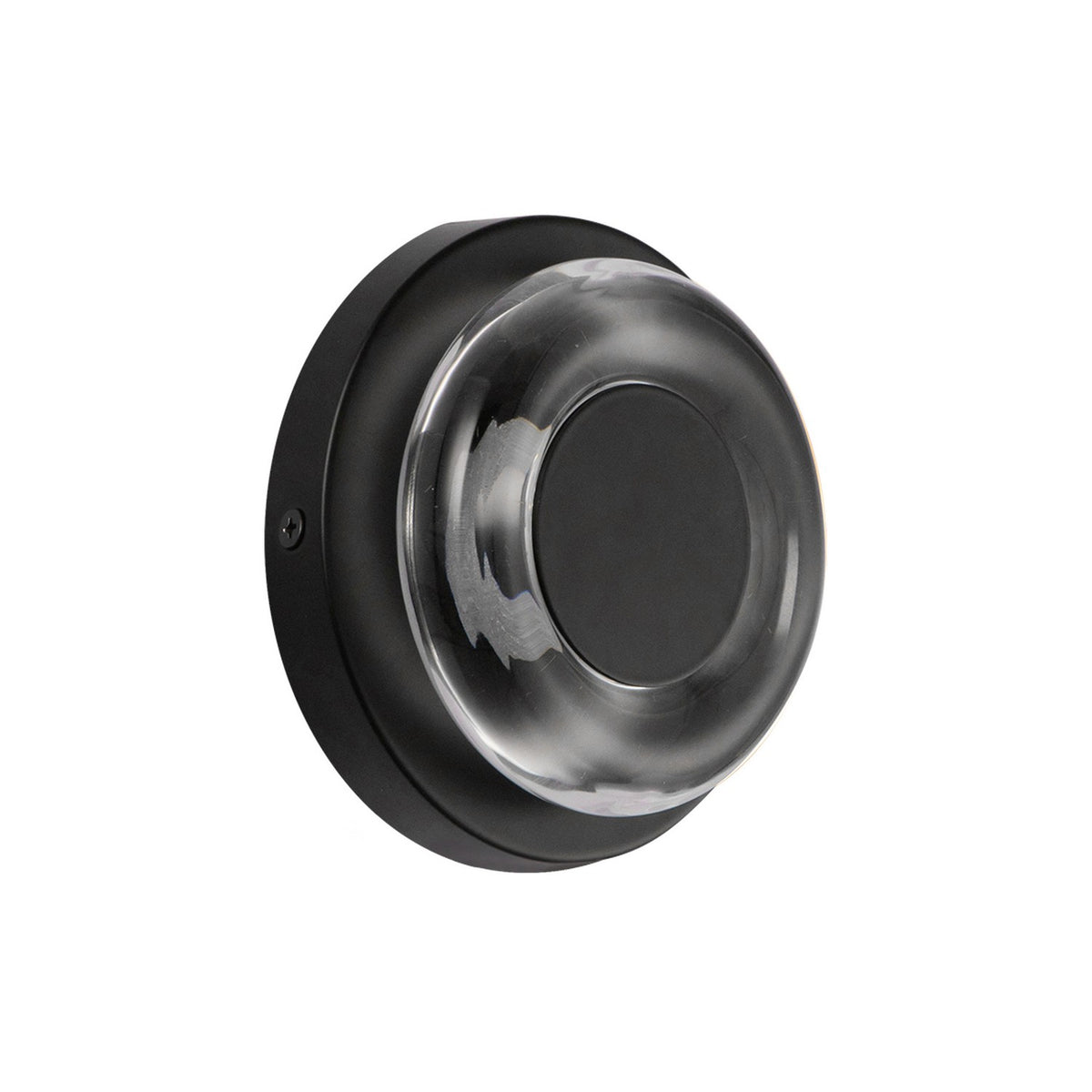 Kuzco Lighting - WS97204-BK/CL - LED Wall Sconce - Stephord - Black/Clear Glass