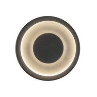 Kuzco Lighting - WS97204-BK/FR - LED Wall Sconce - Stephord - Black/Frosted Glass