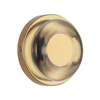 Kuzco Lighting - WS97204-MRB/CL - LED Wall Sconce - Stephord - Metallic Brass/Clear Glass